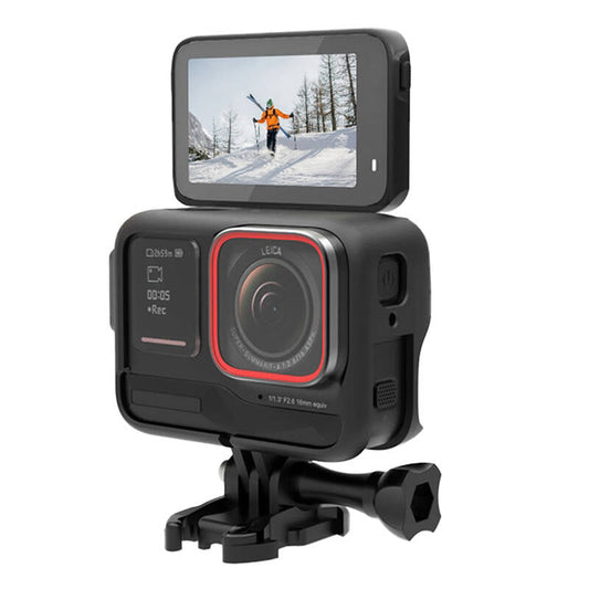 Plastic Cage PULUZ for Insta360 Ace Pro (black) - Kotikauppa