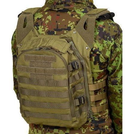 Plate Carrier with a backpack - military green - Kotikauppa