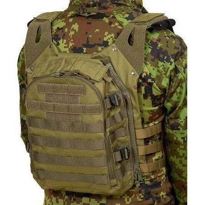 Plate Carrier with a backpack - military green - Kotikauppa