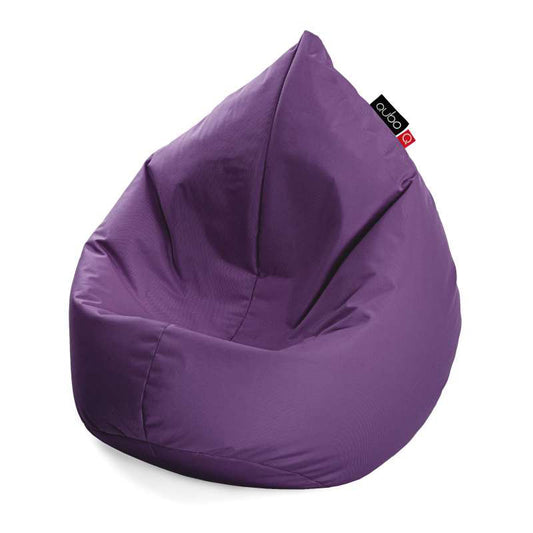 Säkkituoli Qubo™ Drizzle Drop Plum POP FIT - Kotikauppa