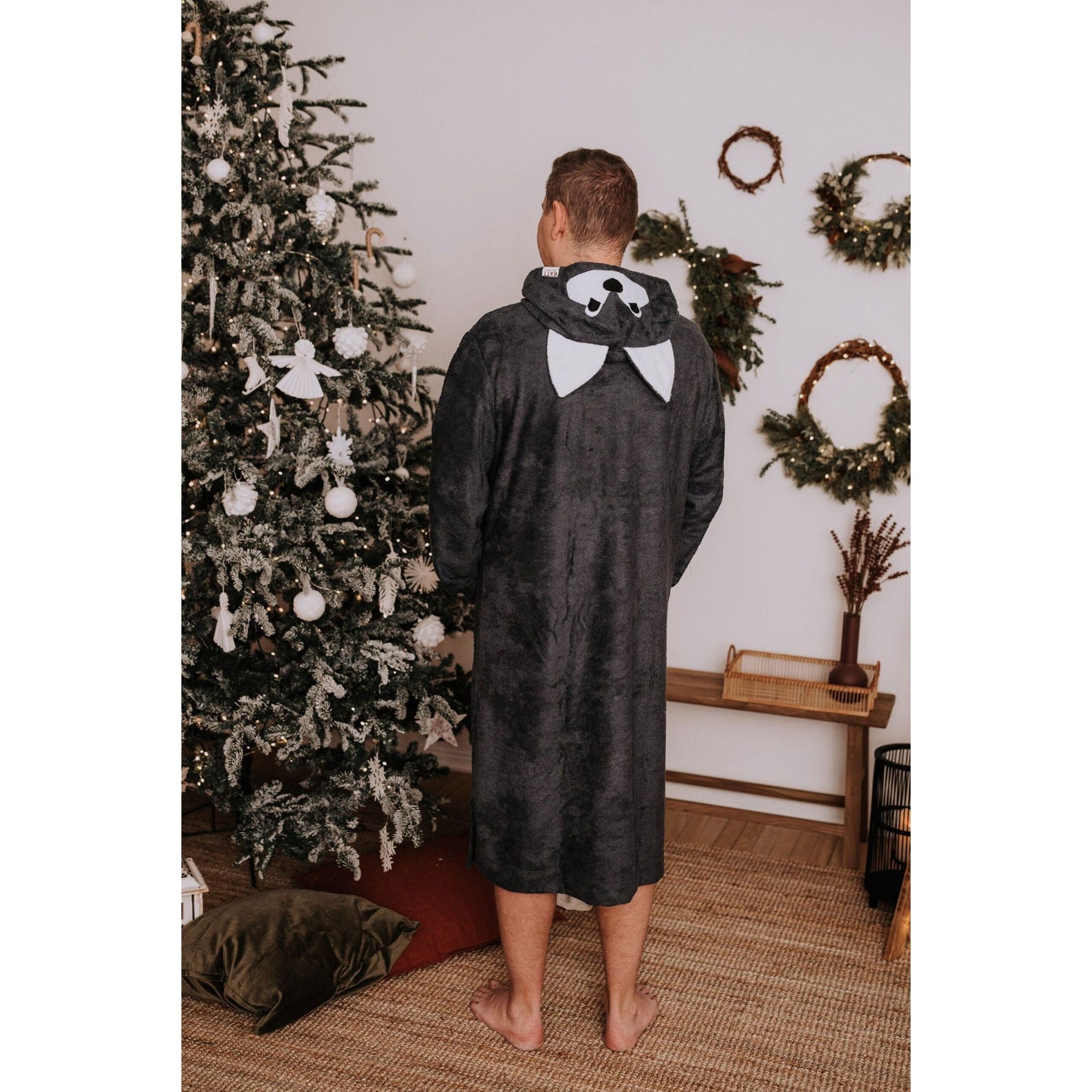 Poncho WOLF - Bamboo Terry - Kotikauppa