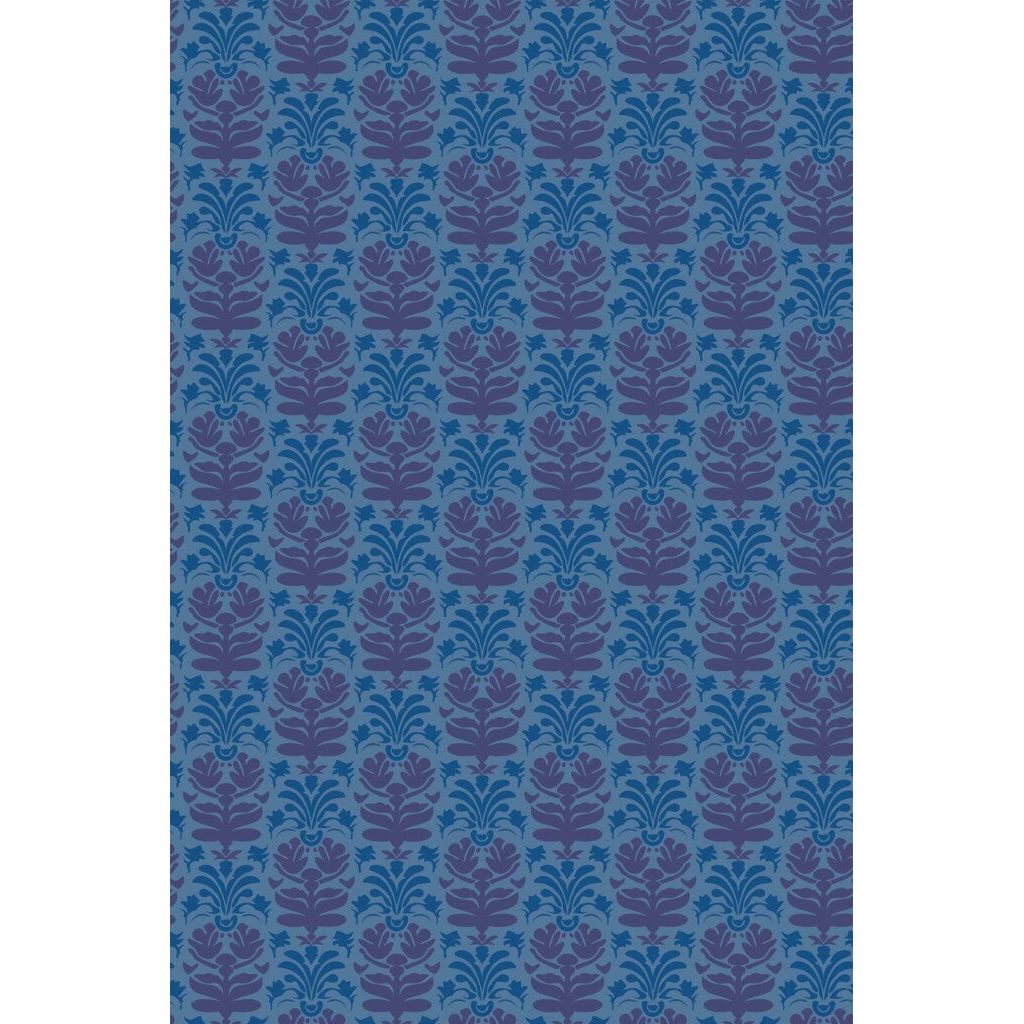 Powder Blue Damask (itseliimautuva) - Kotikauppa