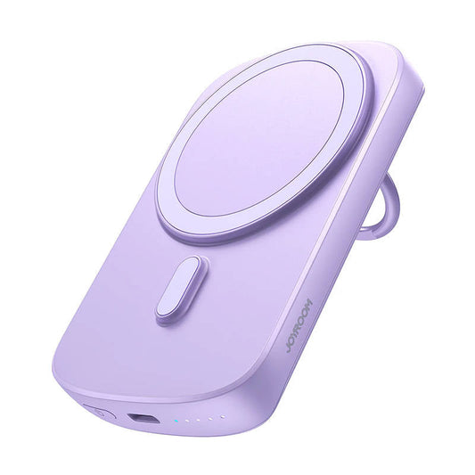 Power Bank Ring Holder 20W 6000mAh Joyroom JR-W030 (purple) - Kotikauppa