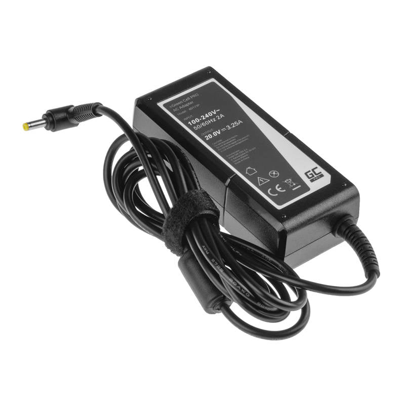 Power supply Green Cell PRO 20V 3.25A 65W for Lenovo IdeaPad 3, IdeaPad 5, 320-15 510-15 S145-14 S145-15 S340-14 S540-14 - Kotikauppa