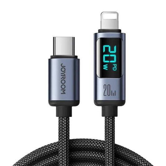 Prism Lightning 1.2m USB Type C Kaapeli Joyroom S-CL020A16 (black) - Kotikauppa
