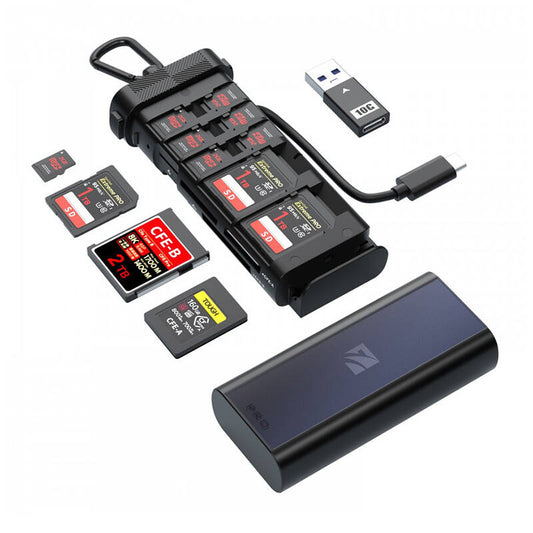 Pro card reader FREEWELL CF A/B, SD, TF - Kotikauppa