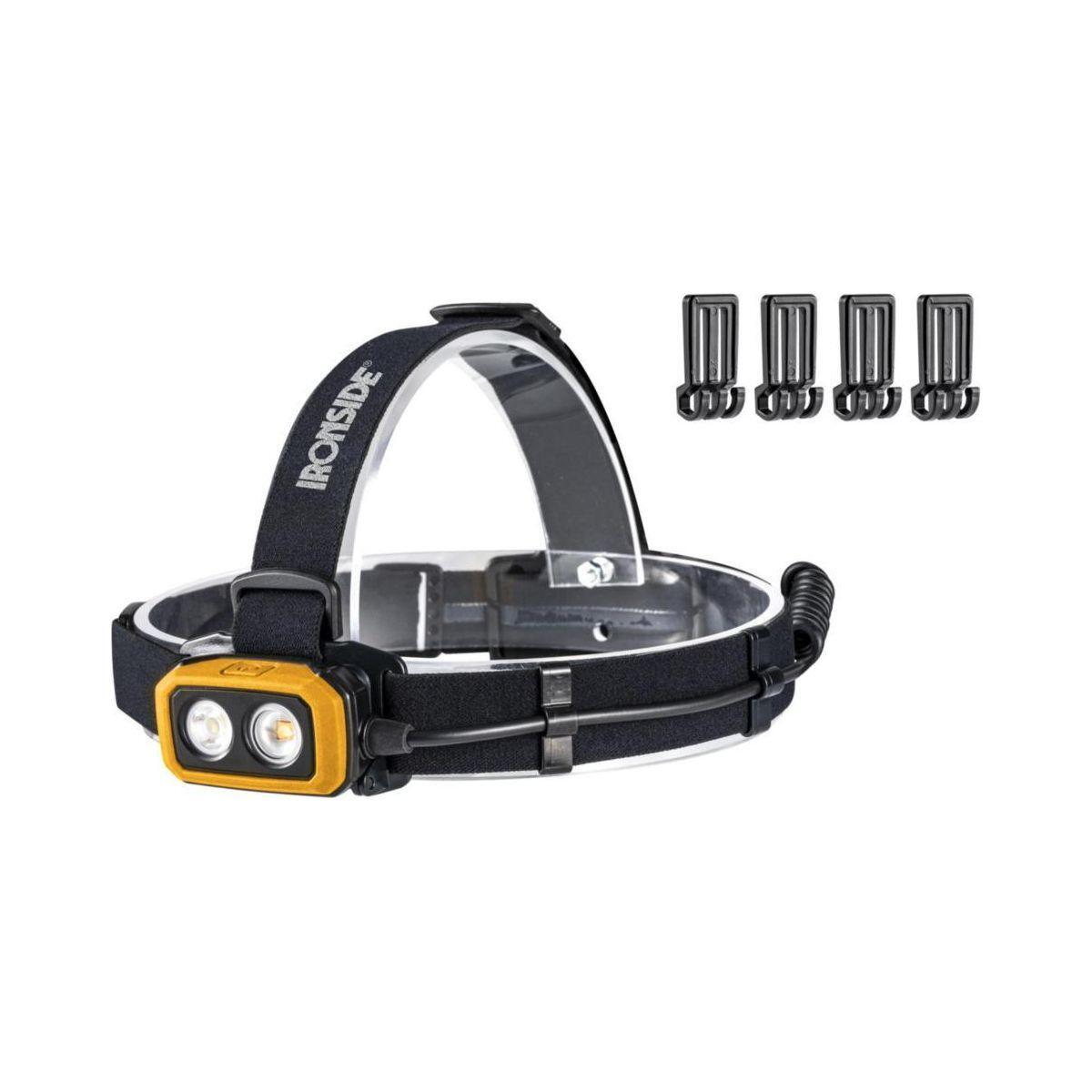 Otsavalaisin Ironside Twin Beam 600LM LADATTAVA