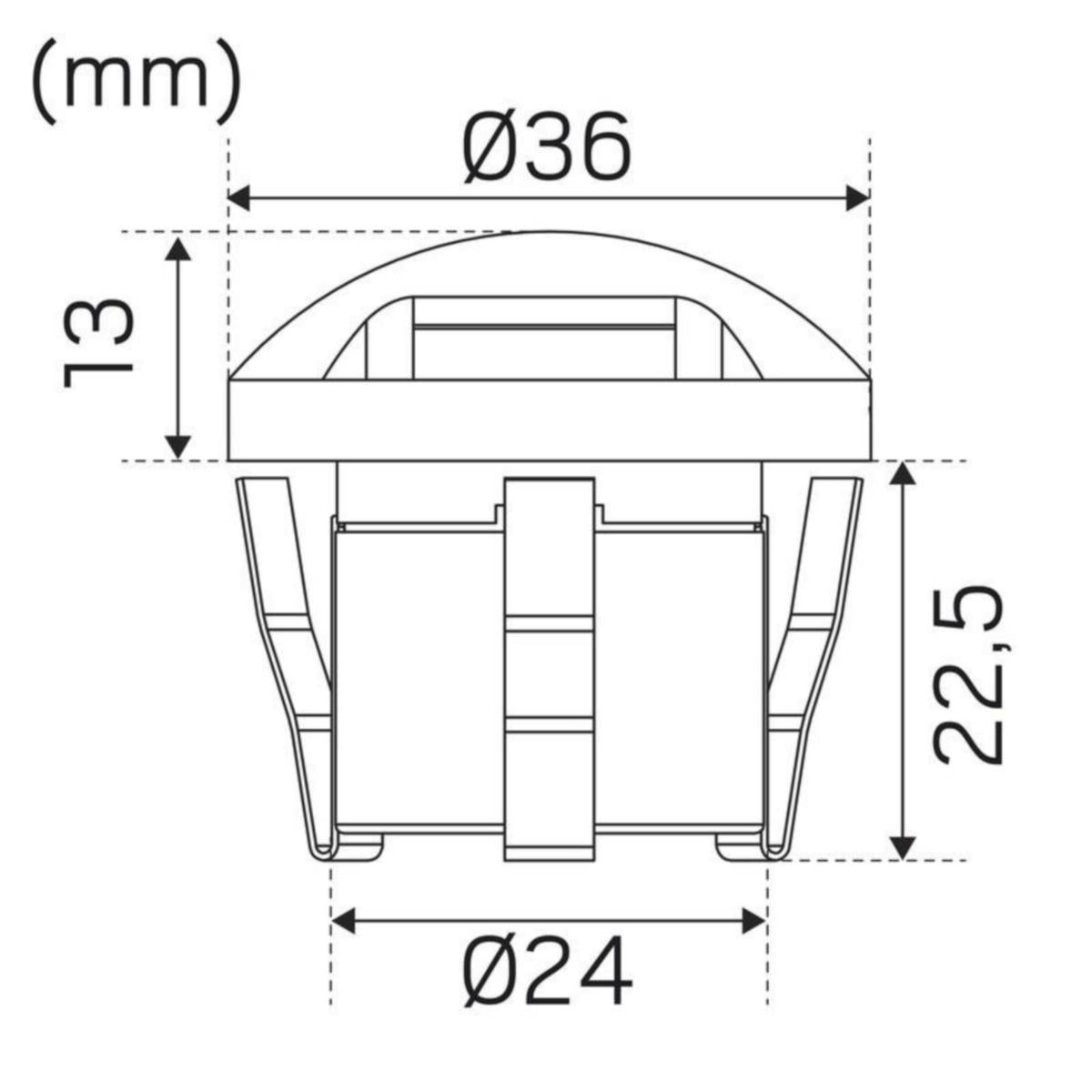 MAAVALAISIN GARDEN IP67 12V 3lm 0,8W 3000K