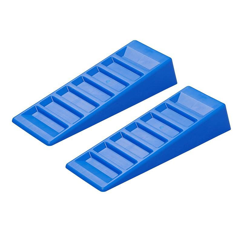Pyöräkiilat 75mm sininen 2 kpl - Kotikauppa