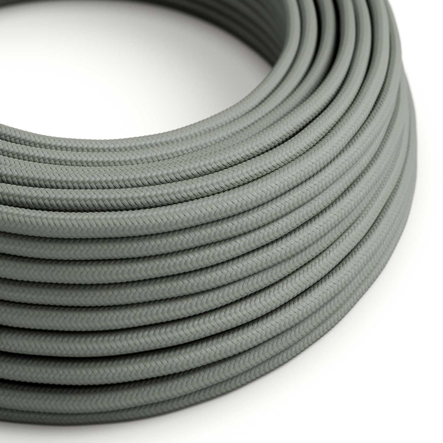 Pyöreä sähkökaapeli rayon-kankaalla (2x0,75) useita värejä - Kotikauppa