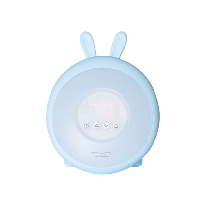 Rabbit Lamp with Alarm Clock – Blue - Kotikauppa