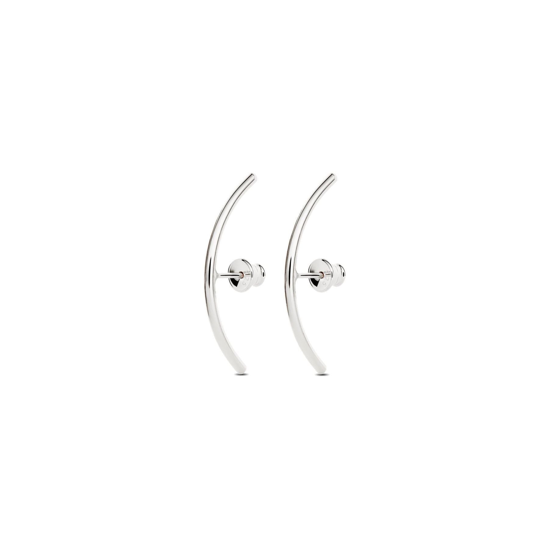 Radius Earrings - Silver