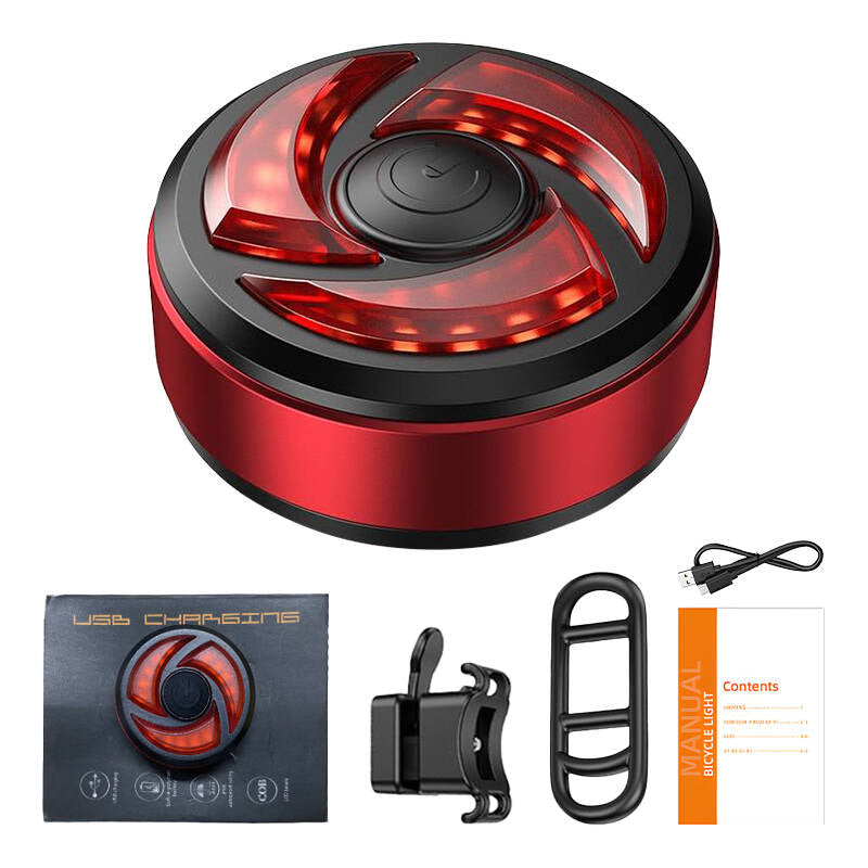 Rear bike light Superfire BTL02, USB, 330mAh - Kotikauppa