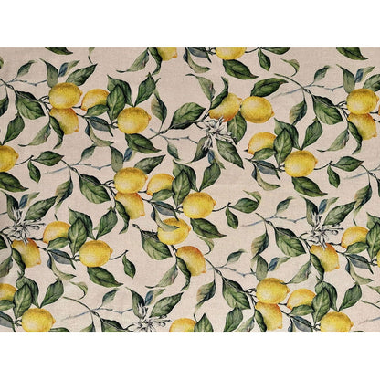 Rectangular Tablecloth - Lemon Linen - Kotikauppa