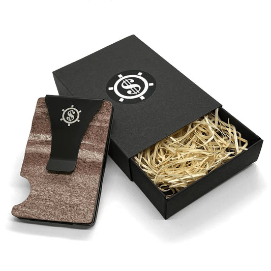Red Canyon - Marble Card Holder with RFID Blocking - Kotikauppa