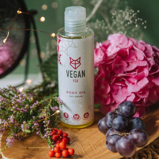 Red Grape Body Oil, 200 ml - Kotikauppa