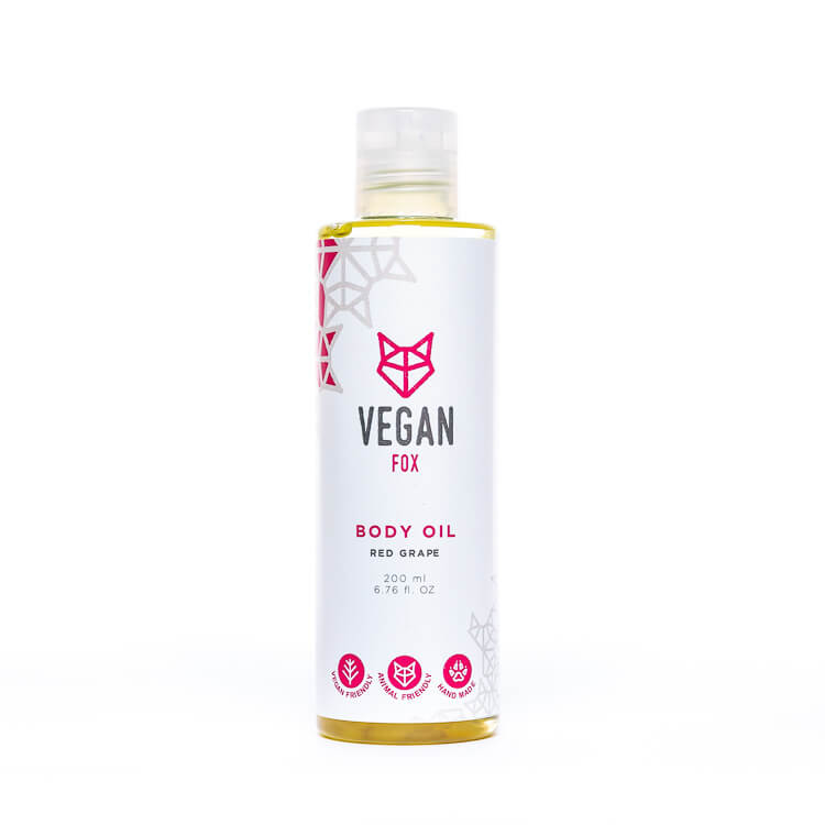 Red Grape Body Oil, 200 ml - Kotikauppa