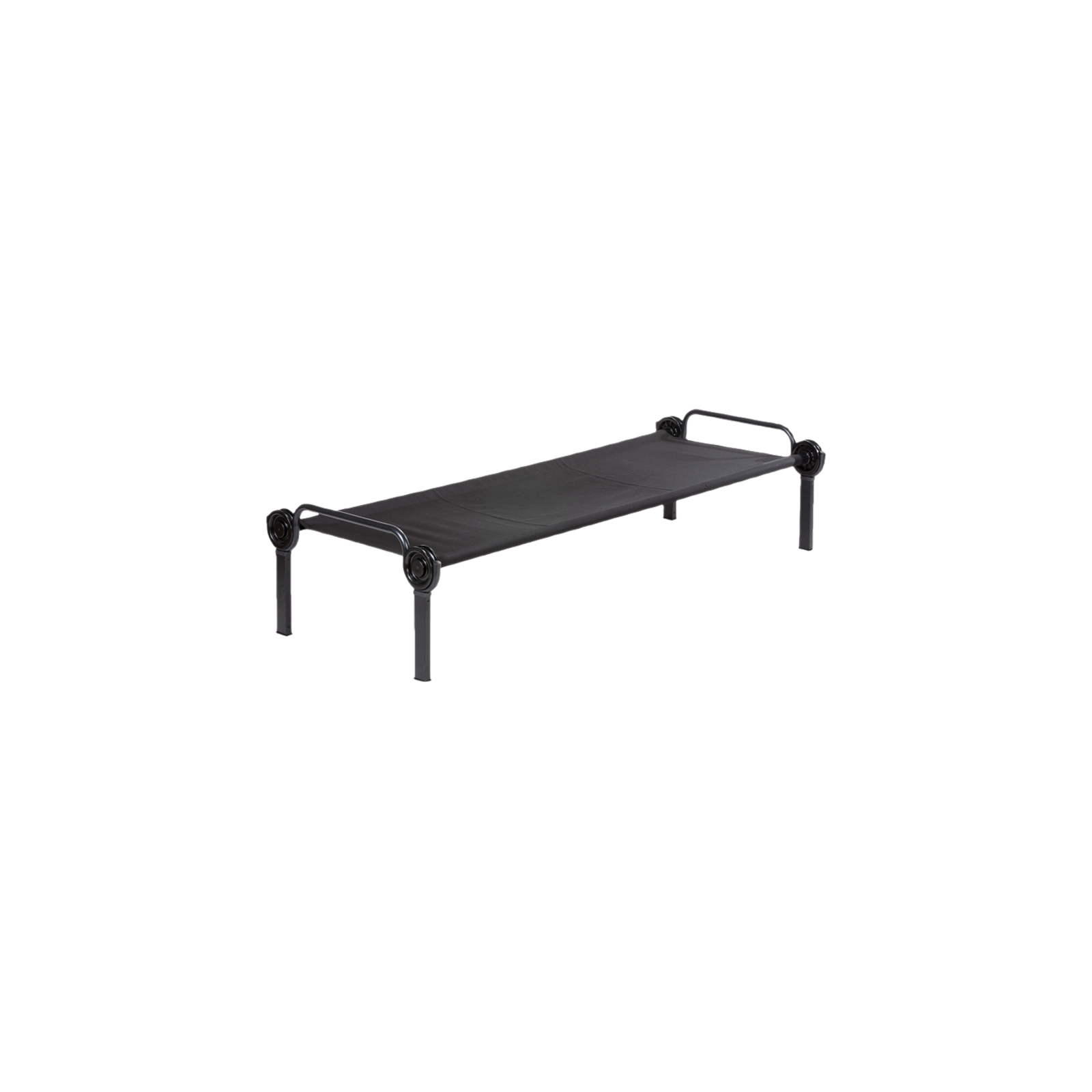 Retkisänky Disc-O-Bed ONE XL musta | 30532 | Kotikauppa