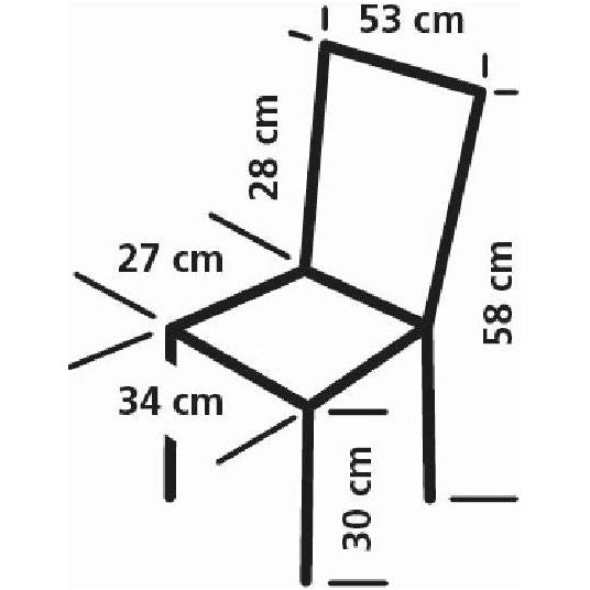 Retkituoli Ardeche (54cm*35cm) polyesteri/pinkki - Kotikauppa