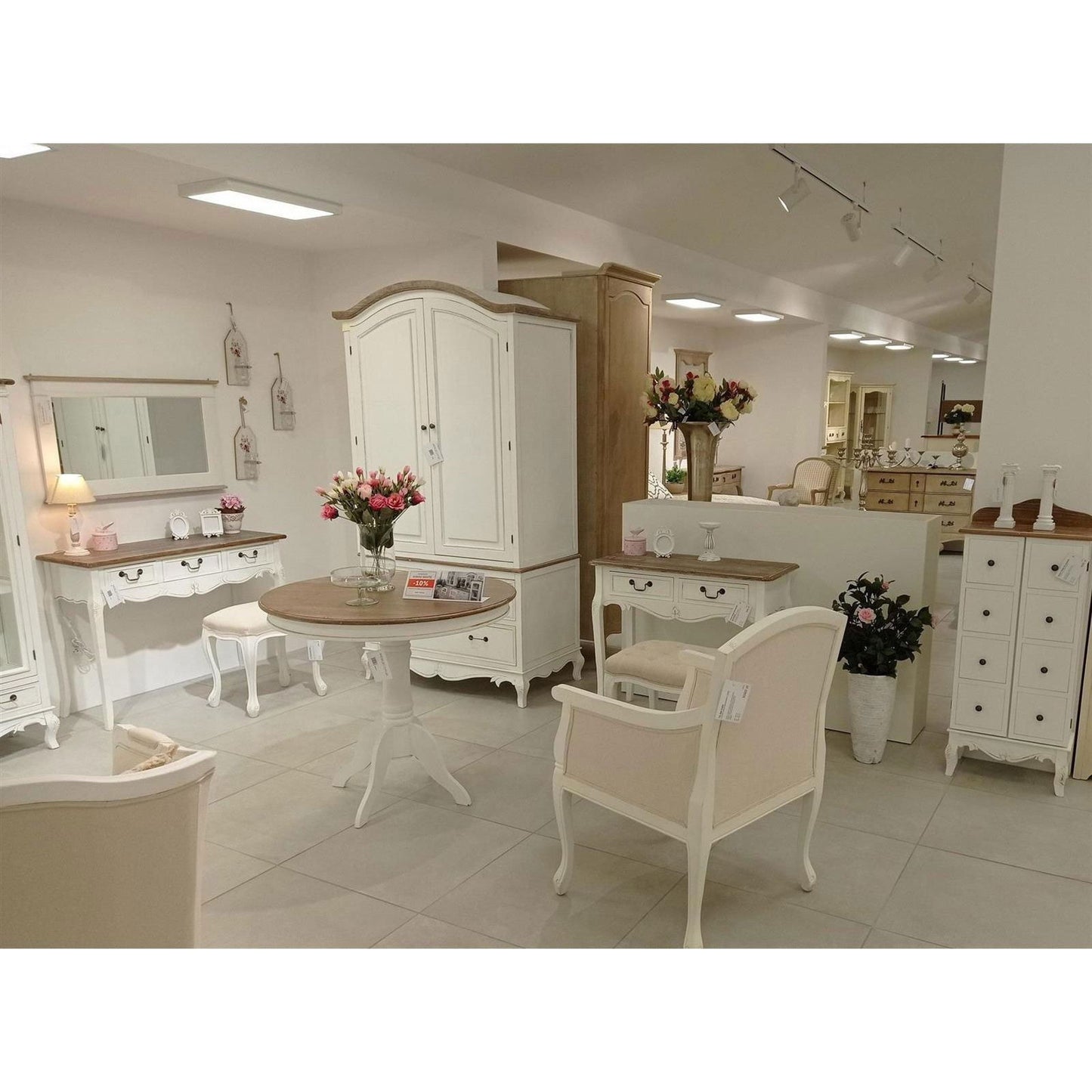 Rimini White vaatekaappi RIW044 - Kotikauppa