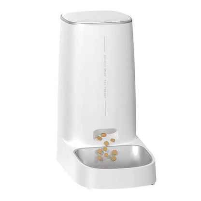 Rojeco 4L Automatic Pet Feeder WiFi Version with Single Bowl - Kotikauppa