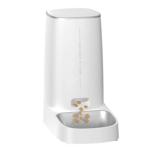 Rojeco 4L Automatic Pet Feeder WiFi Version with Single Bowl - Kotikauppa