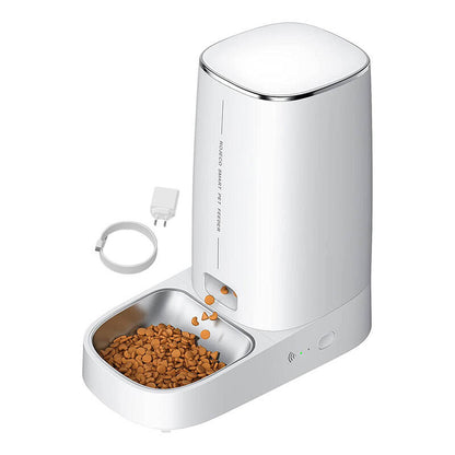 Rojeco 4L Automatic Pet Feeder WiFi Version with Single Bowl - Kotikauppa