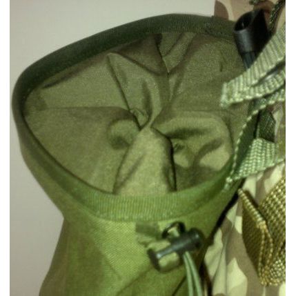Roll-up equipment pouch, 37 cm – military green - Kotikauppa