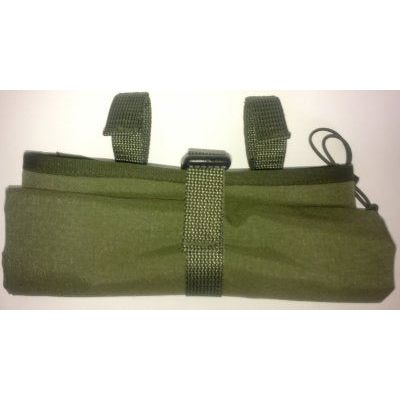 Roll-up equipment pouch, 37 cm – military green - Kotikauppa