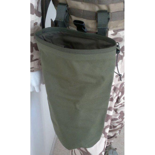 Roll-up equipment pouch, 37 cm – military green - Kotikauppa