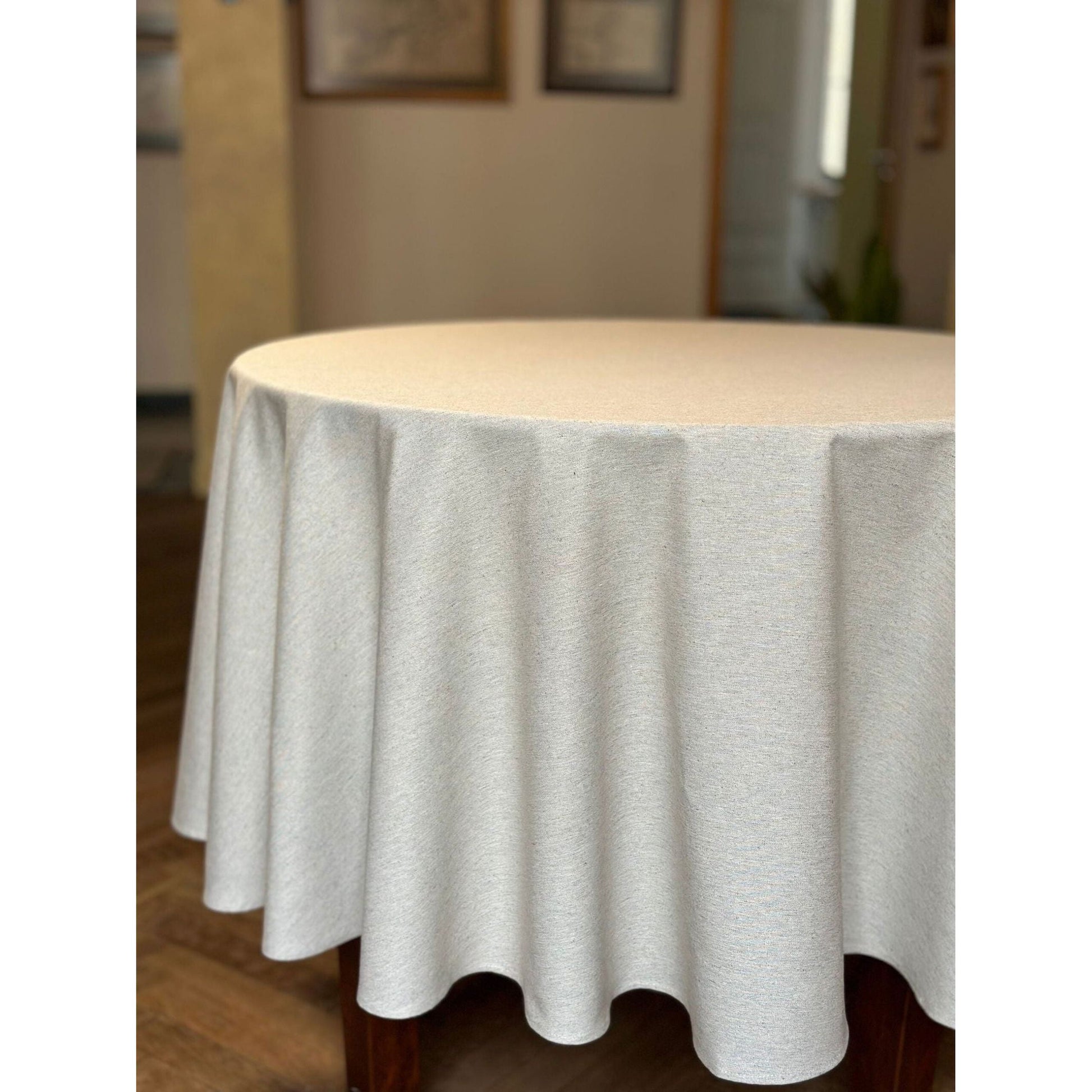 Round Tablecloth, Recycled Fabric - Nord 3 - Kotikauppa
