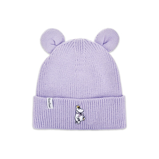 Snorkmaiden Winter Hat With Ears Kids - Purple