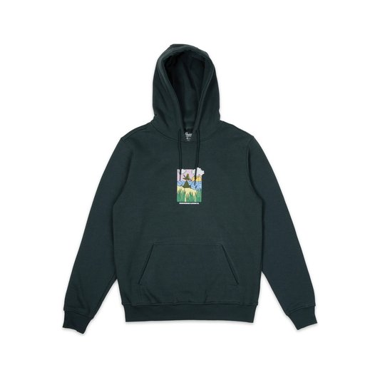 Snufkin Fishing Hoodie Unisex - Dark Green