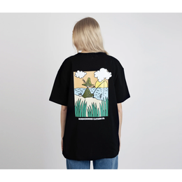 Snufkin Fishing T-Shirt Unisex - Black