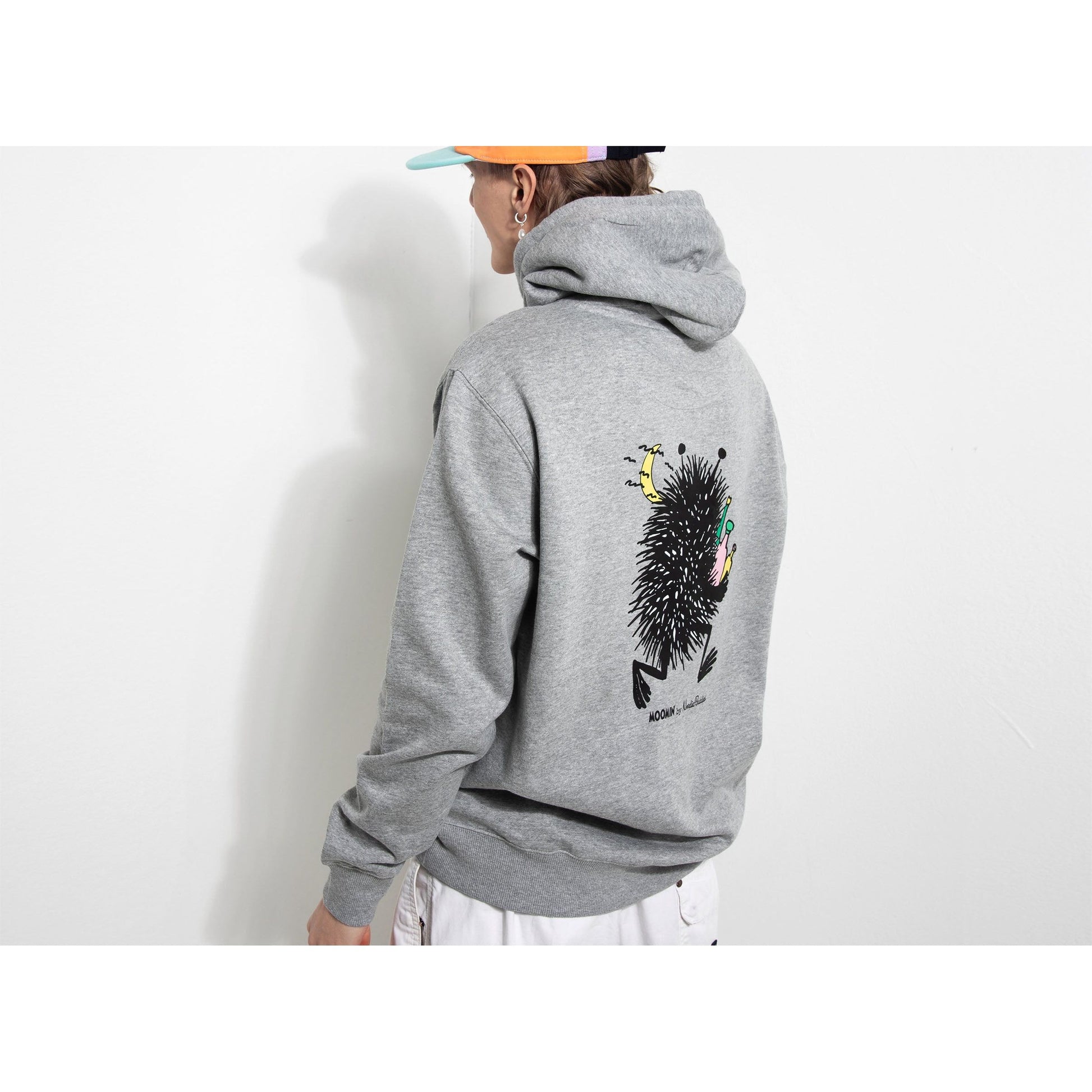 Premium Unisex Heavy Cotton Hoodie Stinky - Grey