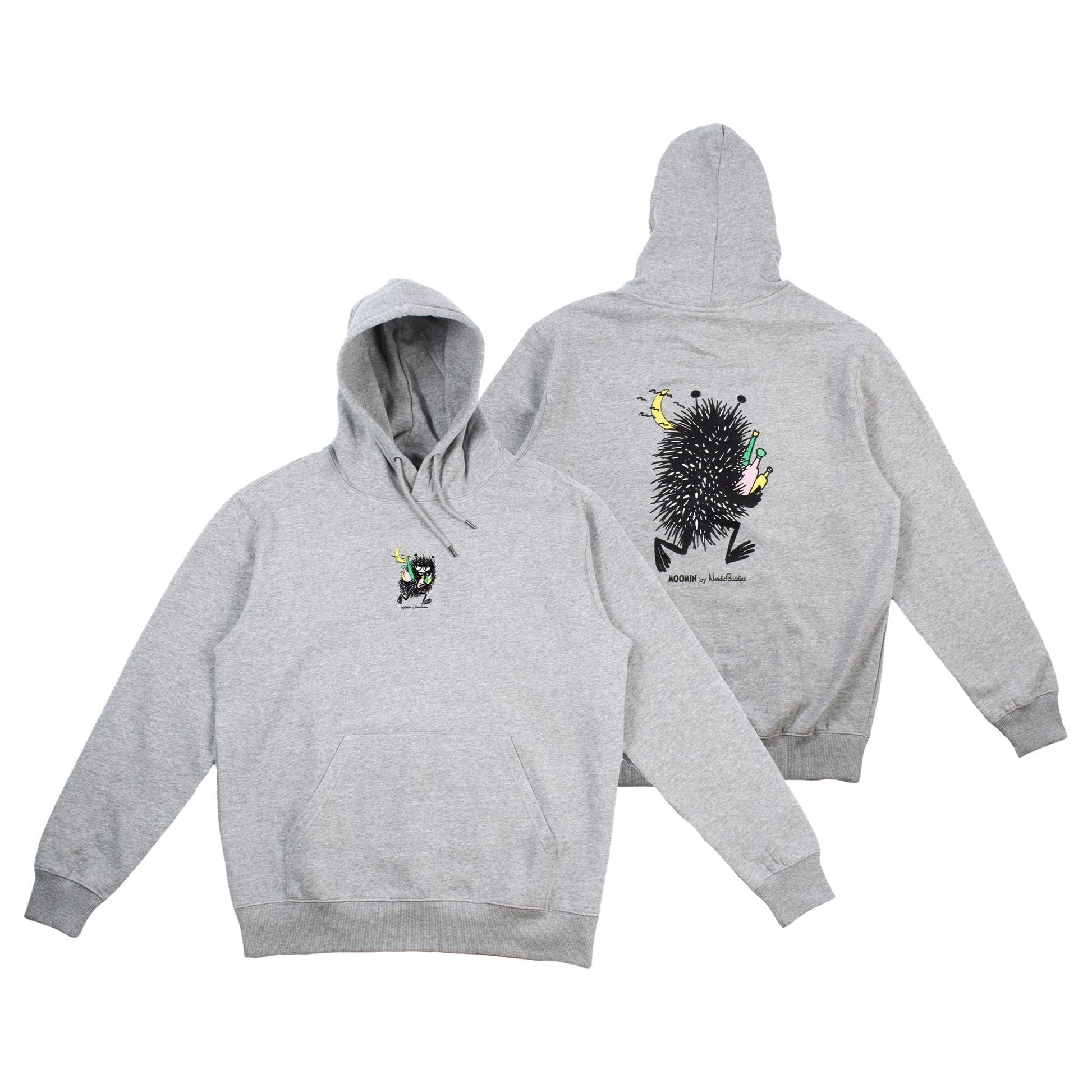Premium Unisex Heavy Cotton Hoodie Stinky - Grey