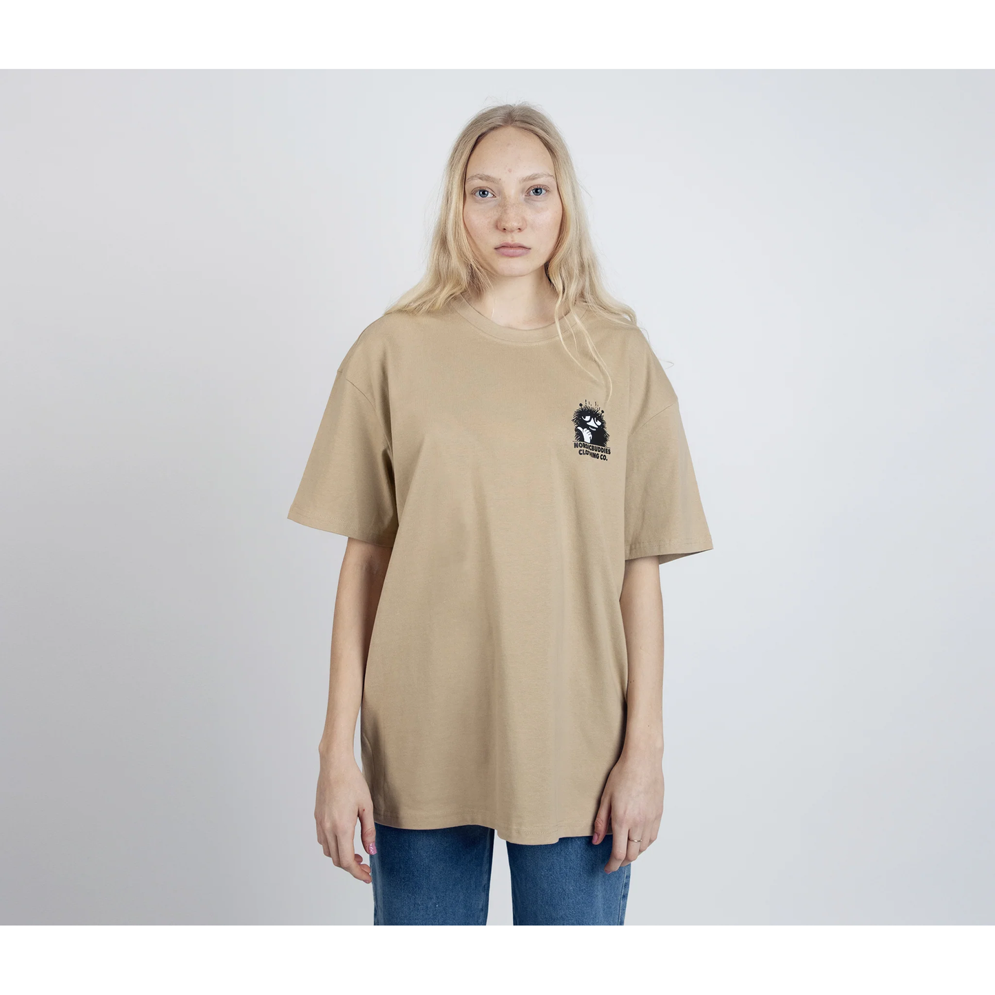 Stinky Plotting T-Shirt Unisex - Beige