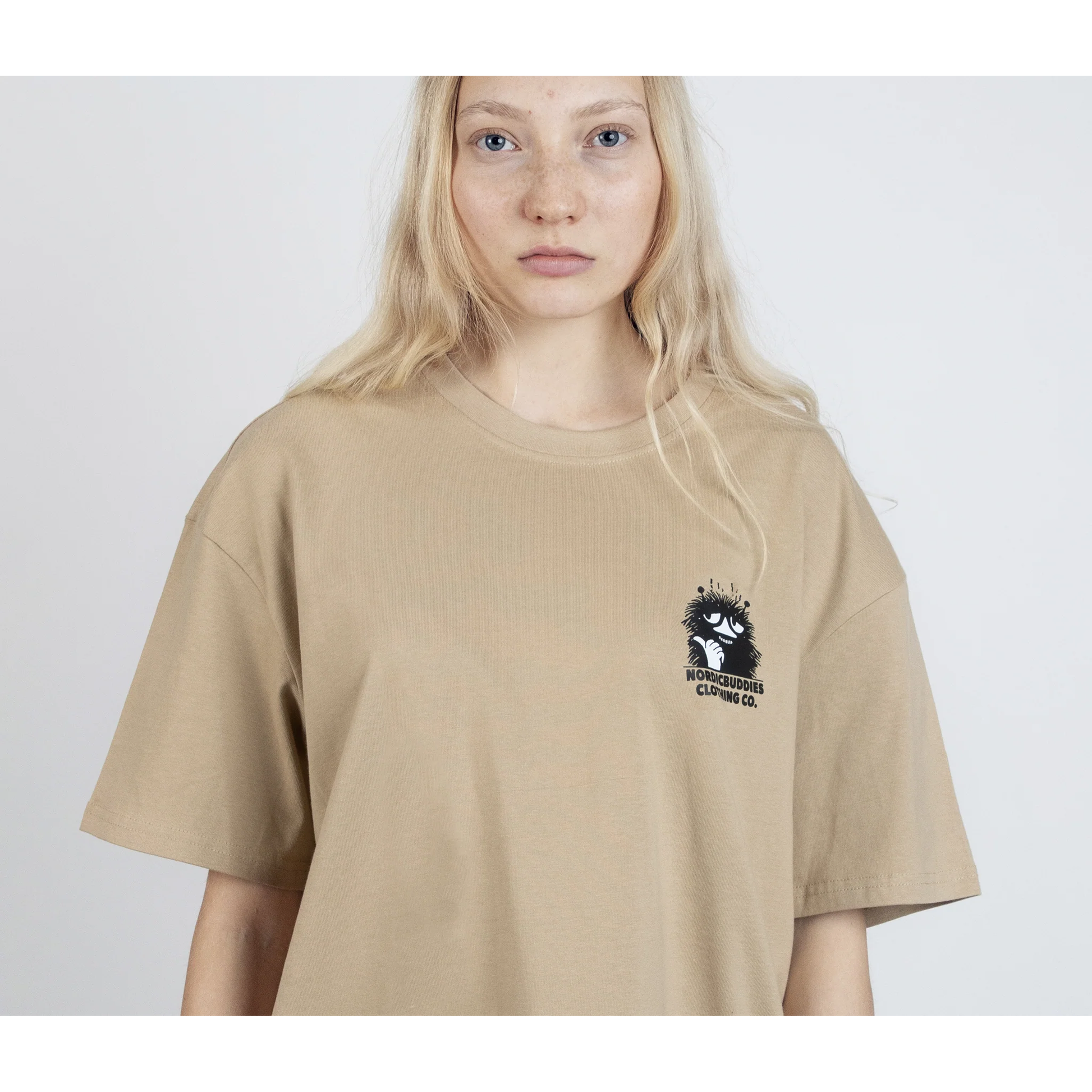 Stinky Plotting T-Shirt Unisex - Beige