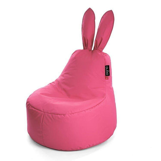 Säkkituoli Qubo™ Baby Rabbit Raspberry POP FIT - Kotikauppa