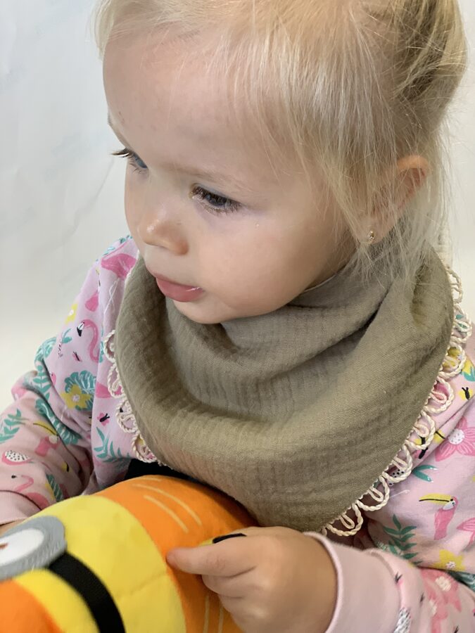 Scarf-Bib - Khaki - Kotikauppa