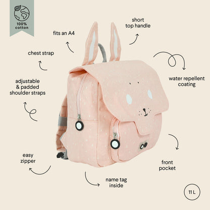 School Bag - Mrs Rabbit - Kotikauppa