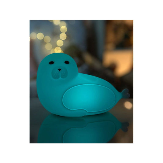 Seal Silicone Lamp with Remote - White - Kotikauppa