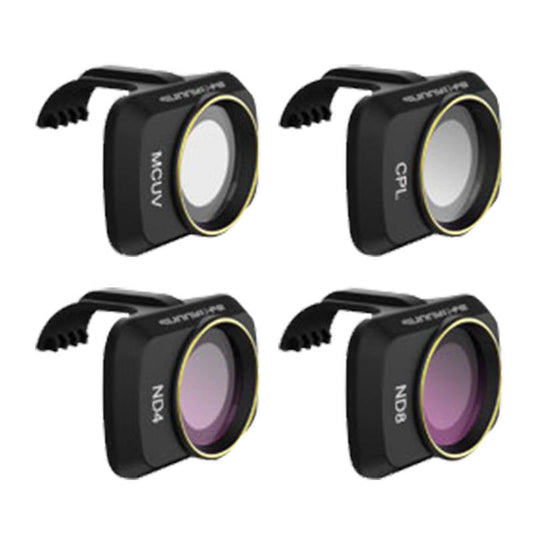 Set of 4 filters CPL ND 4/8 UV Sunnylife for DJI Mini 2 (MM-FI9257) - Kotikauppa