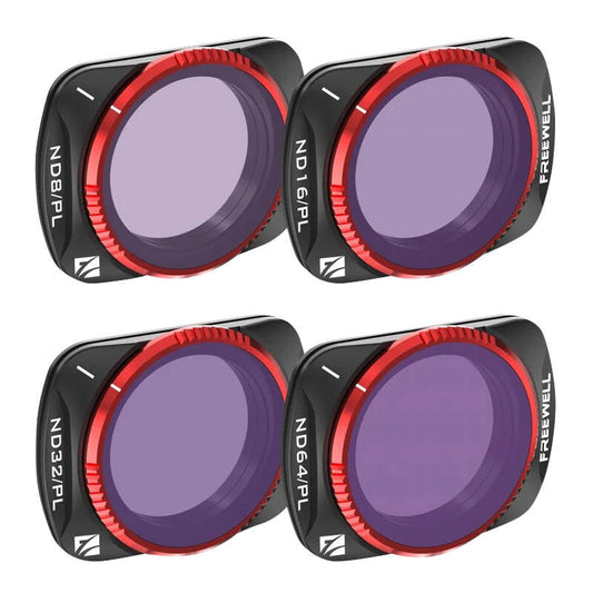 Set of 4 filters Freewell Bright Day for DJI Osmo Pocket 3 - Kotikauppa
