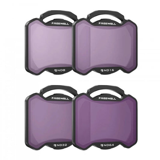 Set of 4 filters ND8,16,32,64 Freewell for DJI Avata 2 - Kotikauppa
