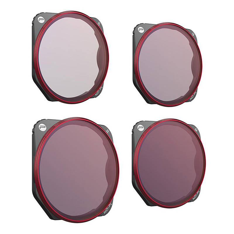 Set of 4 filters PGYTECH ND-PL 8/16/32/64 for DJI Mavic 3 / Mavic 3 CINE (P-26A-034) - Kotikauppa