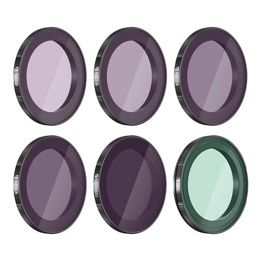 Set of 6 filters Freewell for DJI Action 4 - Kotikauppa