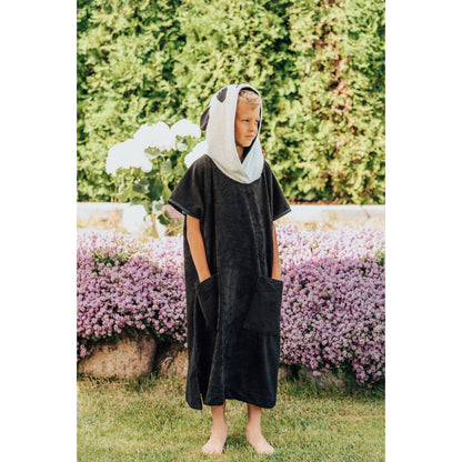 Short-Sleeve Poncho PANDA - For KIDS - Kotikauppa