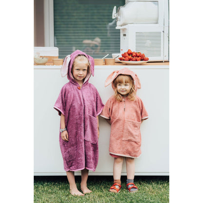 Short-Sleeve Poncho RABBIT - For TODDLERS - Kotikauppa