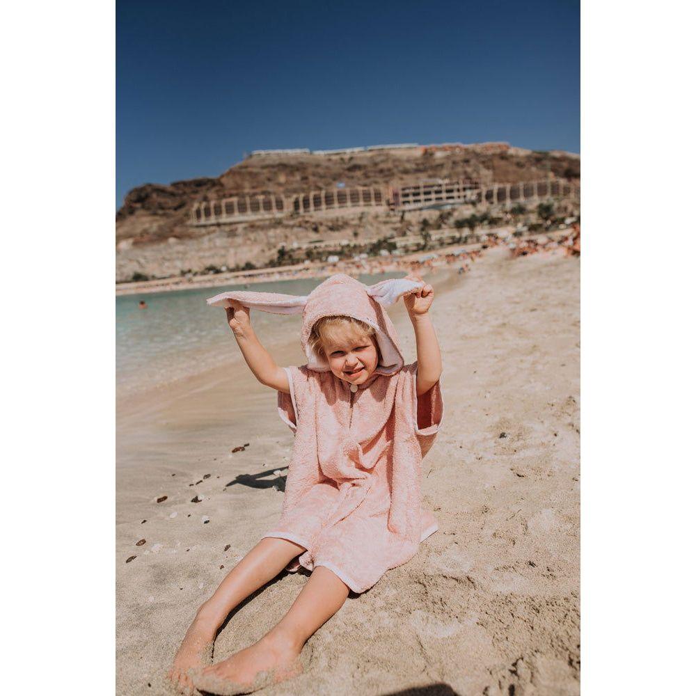 Short-Sleeve Poncho RABBIT - For TODDLERS - Kotikauppa